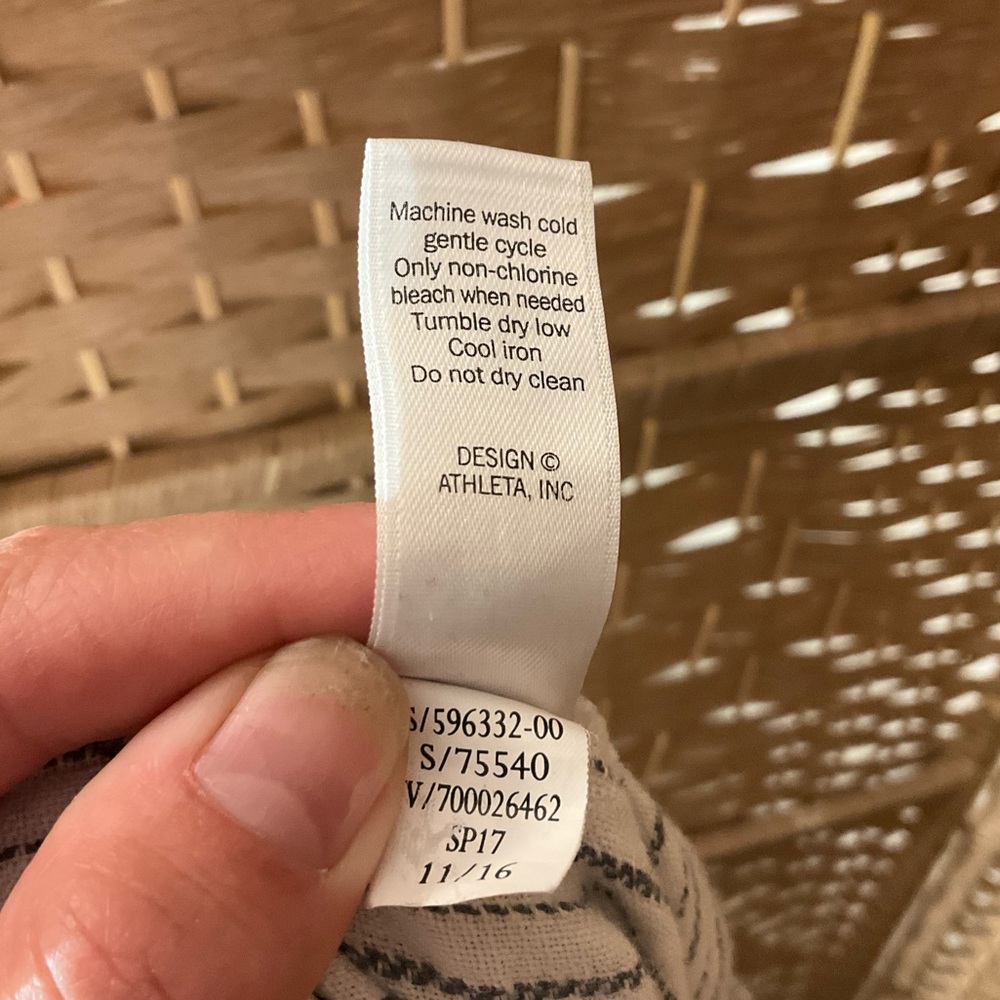 Athleta Linen Crop Pant - Picture 5 of 7